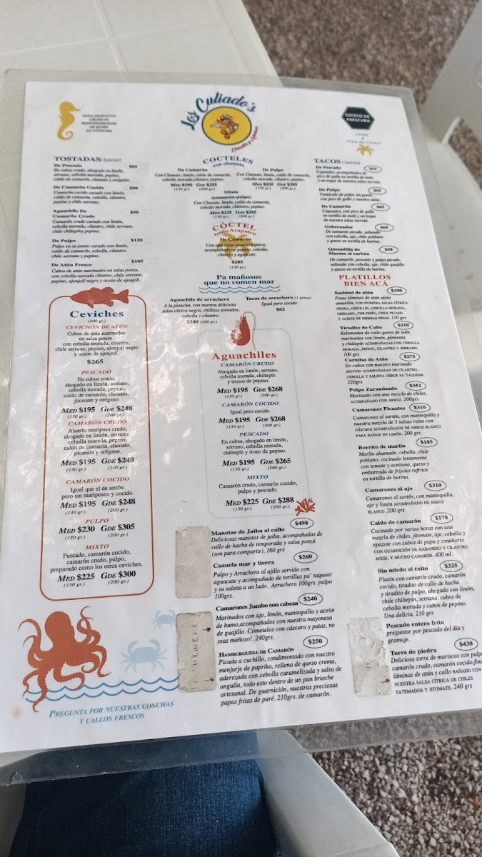 Los Culiados Mariscos Menu - Image 6